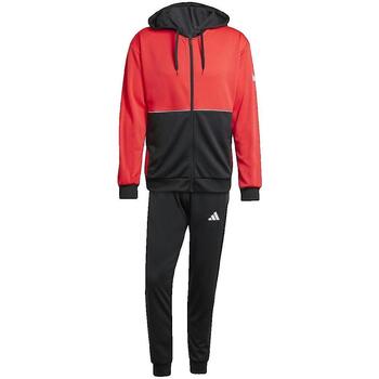 adidas Jogginganzüge Survêtement colorblock orange et noir