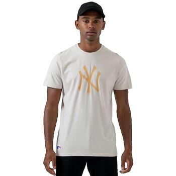 New-Era  T-Shirt T-shirt New Era MLB Seasonal Team Logo beige