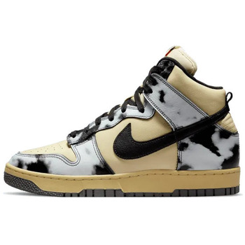 Nike Turnschuhe Dunk High 1985 Black Acid Wash