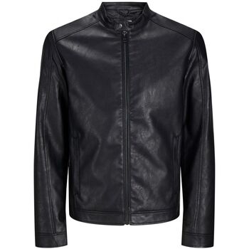 Jack & Jones  Lederjacken 12264095 DYLAN-BLACK