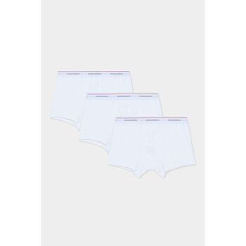 Dsquared Boxershorts DCX310060 - 3-PACK TRUNK-100 WHITE
