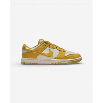 Nike  Sneaker Dunk Low Dark Sulfur Gold Mini Swoosh (Women's)