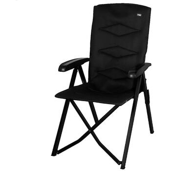 Aktive Gartenstühle Chaise d'extérieur pliante noire 5 positions réglables