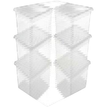 Keeeper Körbe, Kisten, Regalkörbe Boîte de rangement transparente moderne 18L empilable