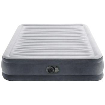 Intex Matelas gonflable Full Comfort Plush Gris