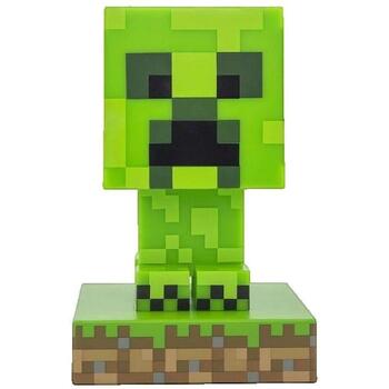 Craft  Statuetten und Figuren Lampe à poser  Minecraft Creeper Icon Light V2 verte