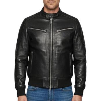 Schott  Lederjacken LCHARVEY-BLK