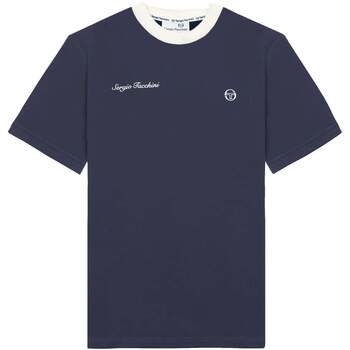Sergio Tacchini T-Shirts & Poloshirts Berto T-Shirt Maritime Blue
