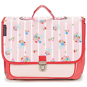 CARAMEL & CIE Schultasche CARTABLE 38 CM CORAL BLOSSOM