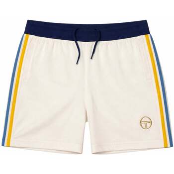Sergio Tacchini Shorts Monte Velour Shorts Gardenia/Maritime Blue