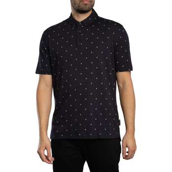 EAX Poloshirt Poloshirt mit Logomuster