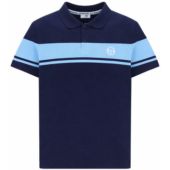 Sergio Tacchini T-Shirts & Poloshirts Young Line Polo Shirt Maritime Blue/Baltic Sea