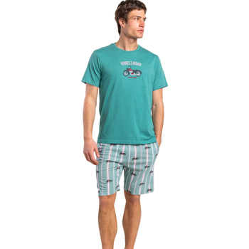 Admas Pyjama-Sets Pyjama Shorts T-Shirt Kings Of The Road