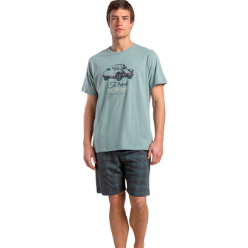 Admas Pyjama-Sets Pyjama Shorts T-Shirt Automobile Antonio Miro
