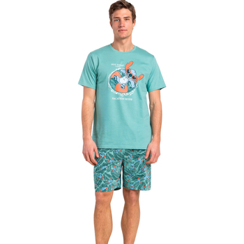 Admas Pyjama-Sets Pyjama Shorts T-Shirt Vacation Mode Disney