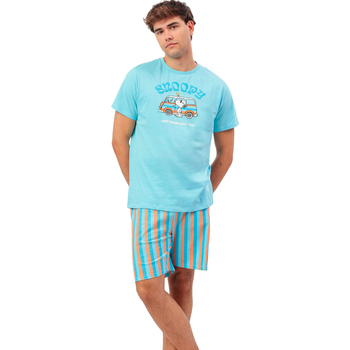 Admas Pyjama-Sets Pyjama Shorts T-Shirt Snoopy Van Peanuts
