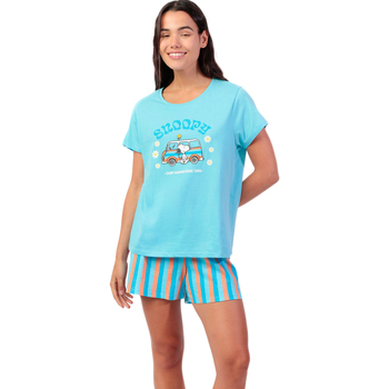Admas Pyjama-Sets Pyjama Shorts T-Shirt Snoopy Van Peanuts