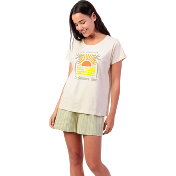 Admas Pyjama-Sets Pyjama Shorts T-Shirt Its Summer Time