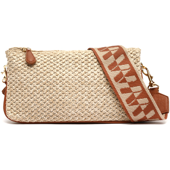 Misako Umhängetaschen Raleni umhängetasche mit raffia-effekt