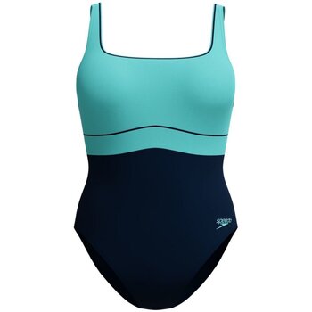 Speedo Badeanzug Sport Bekleidung Shaping blue 800306716243