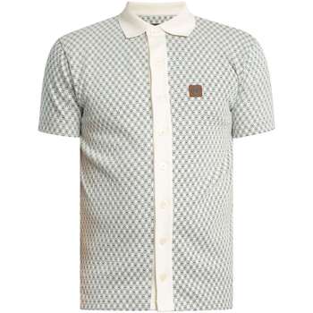 Trojan  Poloshirt Poloshirt mit Diamant-Jacquardmuster