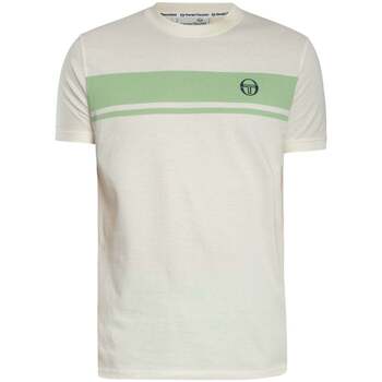 Sergio Tacchini T-Shirt Master Crew Neck T-Shirt Gardenia/Quiet Green