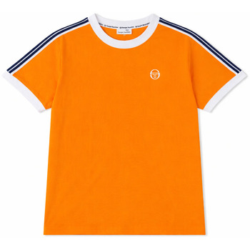 Sergio Tacchini T-Shirt Pino Ringer T-Shirt Orange Pepper/White