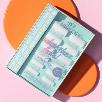 Essence Manuküre Set What the Fake! Press-On Nägel Maniküre-Set - 04 BARE WH