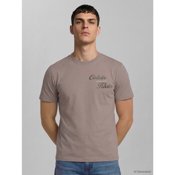 Calvin Klein Jeans T-Shirts & Poloshirts Ss 30S Eu Calvin Kle