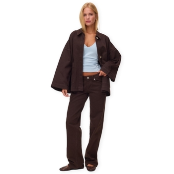 Aware Überhemden Verena Oversized Jacket - Chocolate Torte