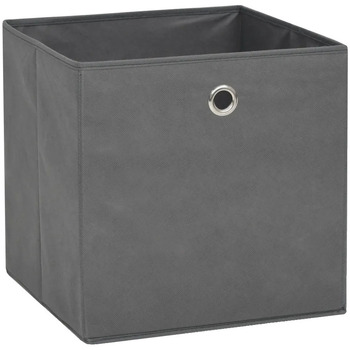 VidaXL  Körbe, Kisten, Regalkörbe Boîte de rangement  non-woven fabric gris 32x32x32 cm