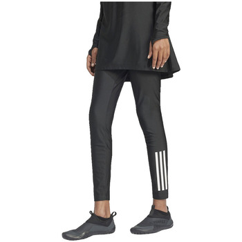 adidas Strumpfhosen Leggings 3 Stripes Swim Leggings taille haute