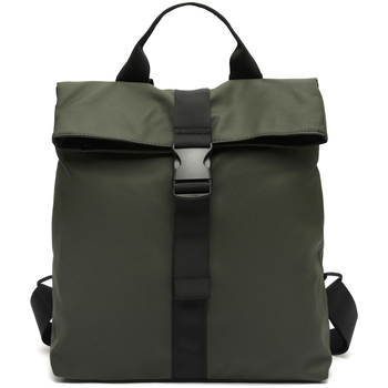 Misako Rucksack Nere rucksack mit klappe aus nylon