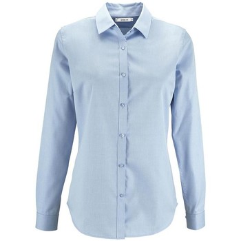Sols Blusen BRODY WOMENN-camisa de mujer con corte recto de mangas largas
