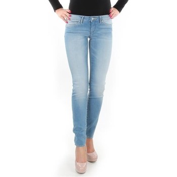 Wrangler  Straight Leg Jeans Jeanshose  Caitlin Blue Baloo W24CH145X