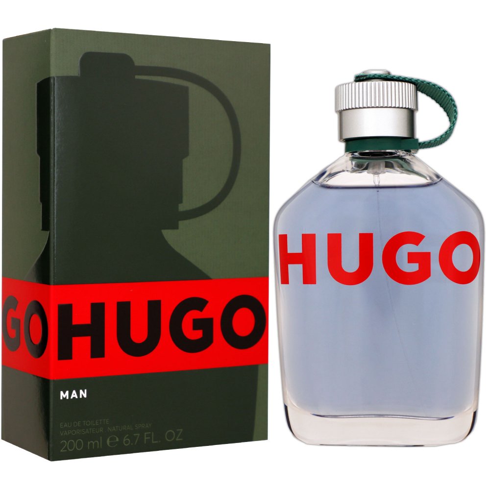 Hugo Boss Hugo Man 200 ml Eau de Toilette EDT XXL Herrenduft Herren Duft