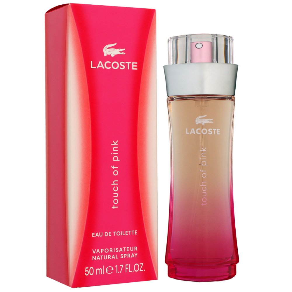Lacoste Touch of Pink 50 ml Eau de Toilette EDT Damenduft Damen Duft