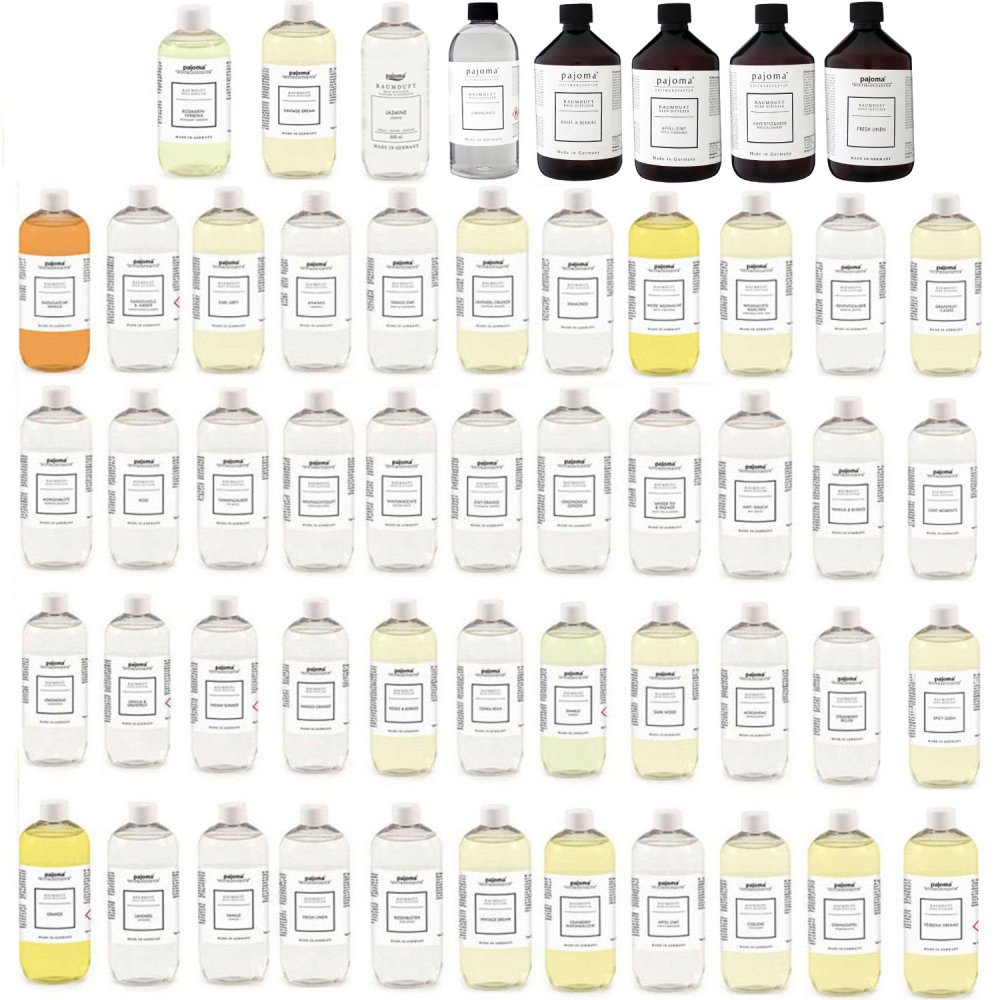 Pajoma Raumduft Nachfüller Nachfüllflasche Diffuser Lufterfrischer 500 ml - verschiedene Sorten