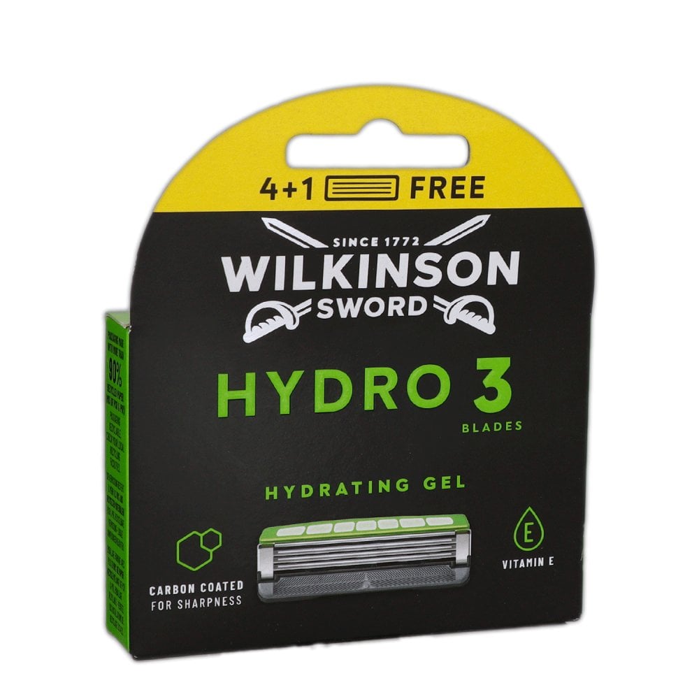 Wilkinson Sword Hydro 3 Skin Protection 4 + 1 Rasierklingen Aloe Vera