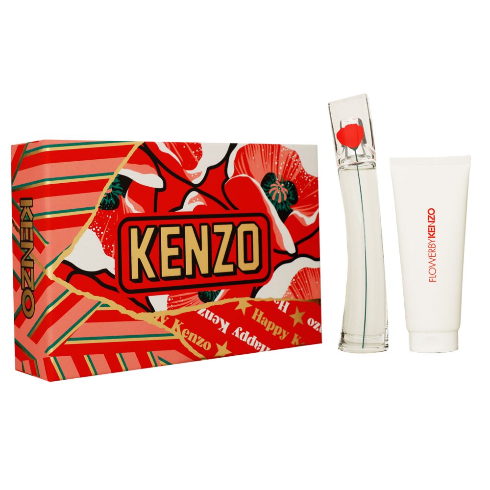 Kenzo Flower by Kenzo Set 30 ml Eau de Parfum EDP & 75 ml Körperlotion Bodylotion