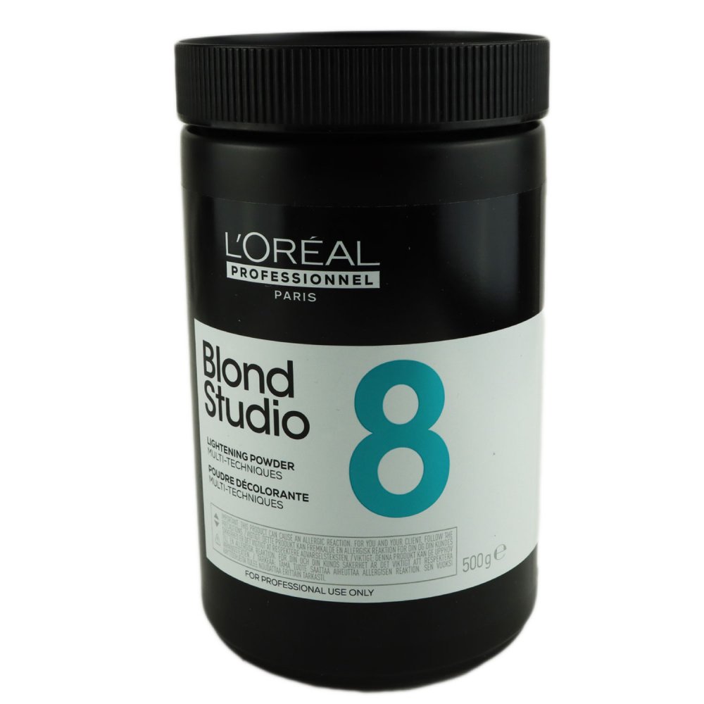 Loreal Blond Studio 8 500 g Blondierung Aufheller Blondierpulver