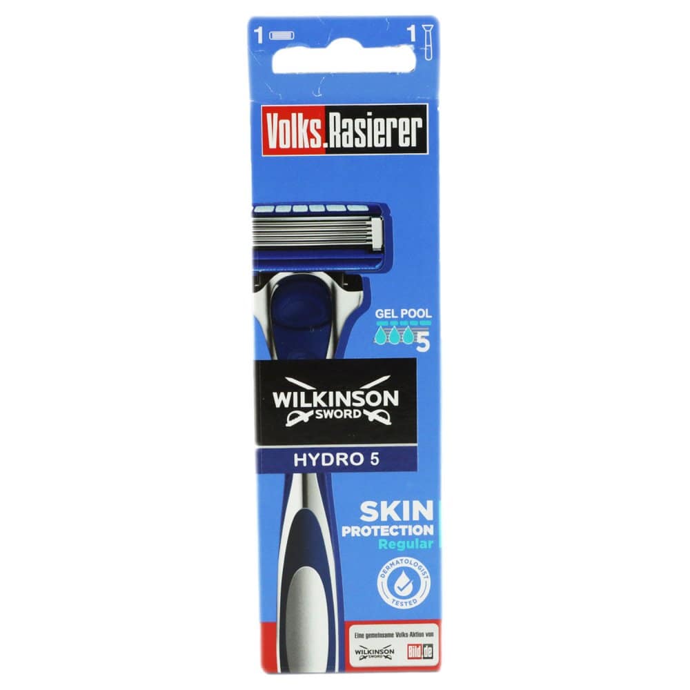 Wilkinson Sword Hydro 5 Skin Protection Regular Volks Rasierer 1 Rasierstab + 1 Klinge