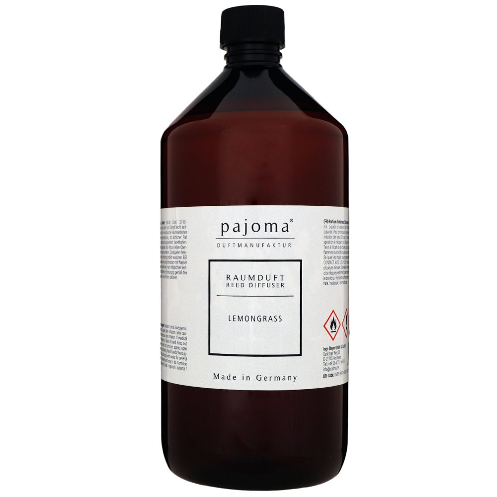 Pajoma Raumduft Nachfüllflasche Lemongrass 1000 ml Diffuser Lufterfrischer