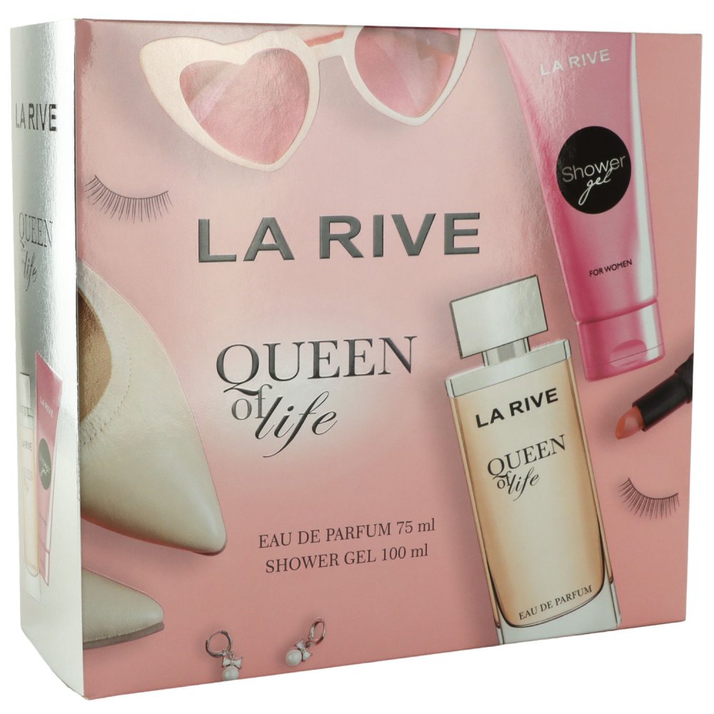 La Rive Queen of Life Set 75 ml Eau de Parfum EDP Damenparfum & 100 ml Showergel Duschgel