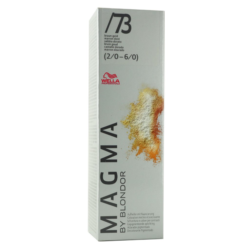 Wella Magma 120g /73 braun-gold aufhellende Strähnen-Haarfarbe