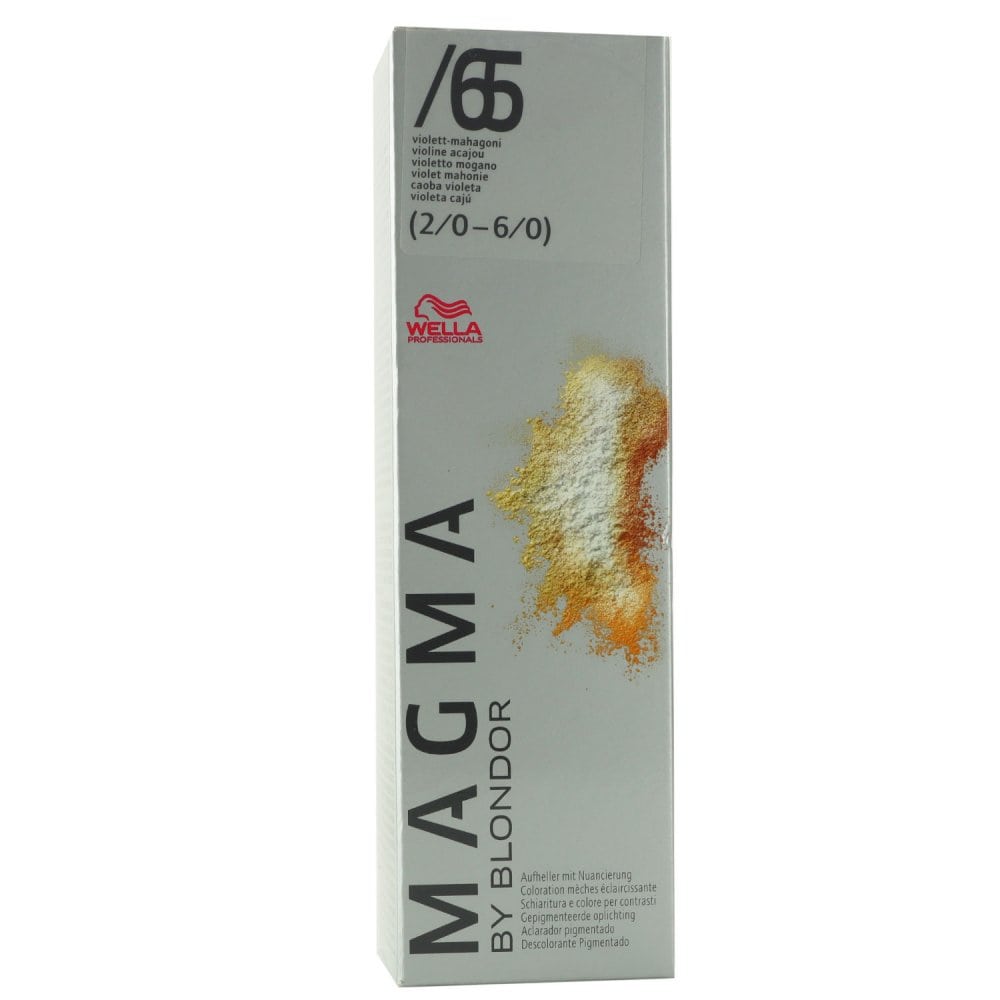 Wella Magma 120g /65 violett-mahagoni aufhellende Strähnen-Haarfarbe