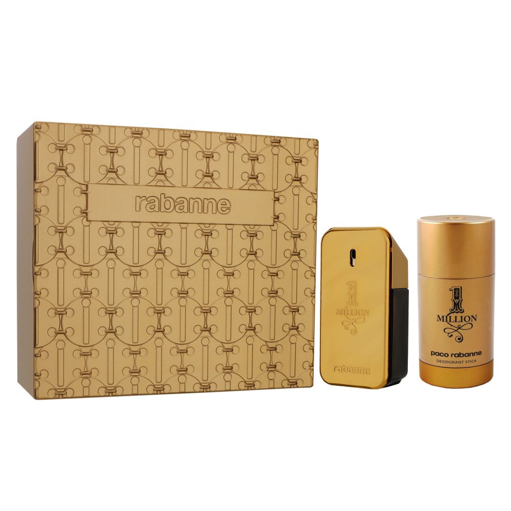 Paco Rabanne 1 Million One Million Set 50 ml Eau de Toilette EDT & 75 ml Deostick