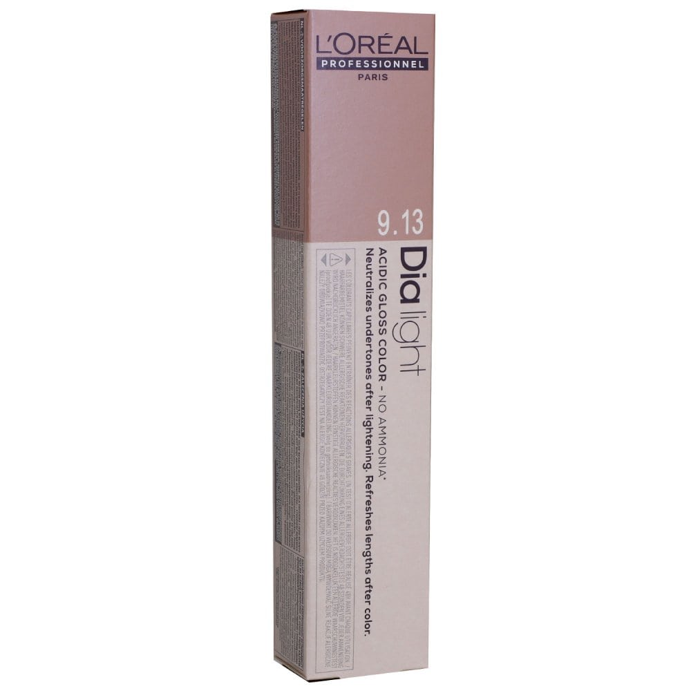 Loreal Professionnel dia light 50 ml 9.13 sehr helles blond asch gold Haarfarben