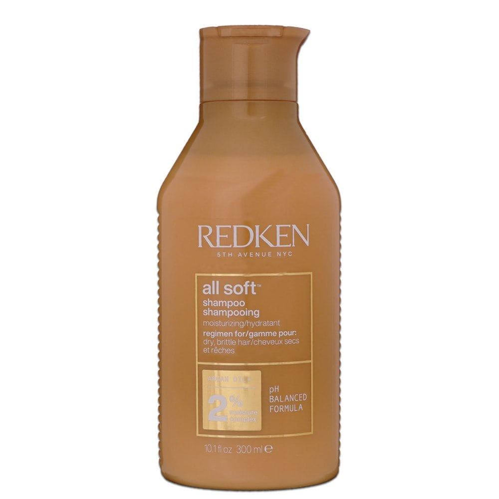 Redken All Soft 300 ml Shampoo für gute Kämmbarkeit & Glanz