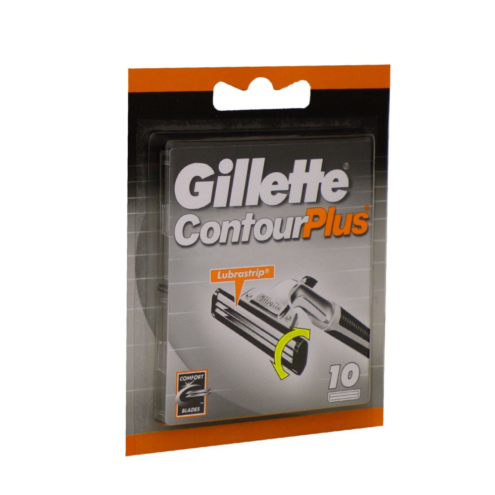 Gillette Contour Plus Rasierklingen 10 Stück Klingen Herren